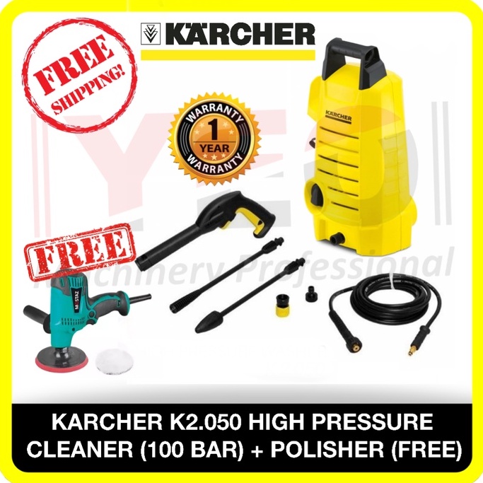 KARCHER 100BAR High Pressure Washer Cleaner Water Jet W/ Standard