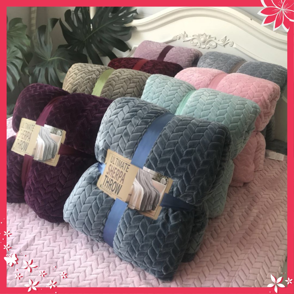 High Quality Wool Blanket 2m x 2m3 (Note To Choose Color) Shopee Malaysia