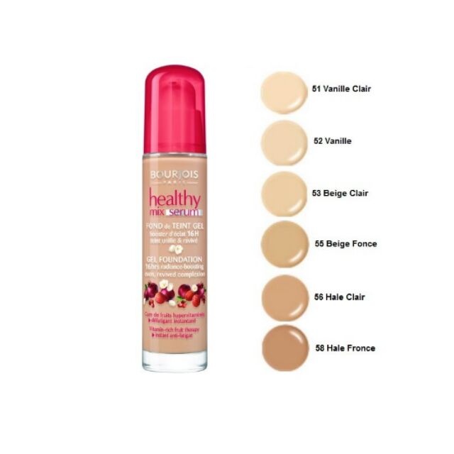 Bourjois Healthy Mix Foundation #51 | Shopee Malaysia