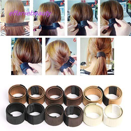 Effaniebeauty 1pcs Bun Maker Diy Women Girls Perfect Hair Bun