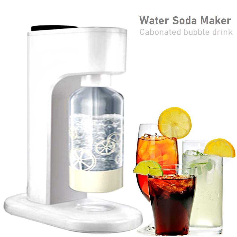 Water Soda Maker Sparkling CO2 Carbonated Drink Bubble Beverage Seltzer