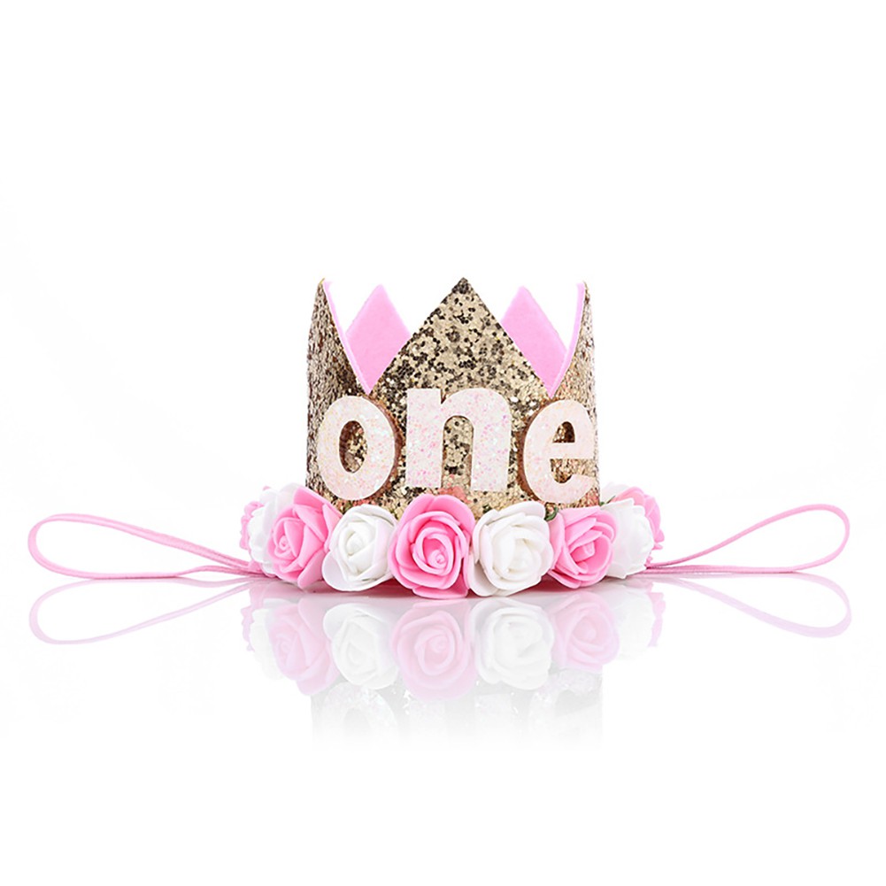 1 year old birthday crown