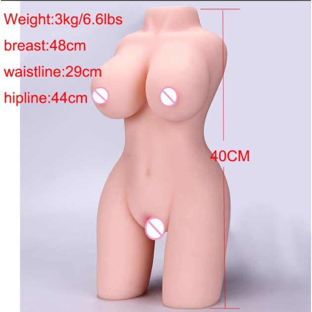 ready stock sex toy Sex Dolls Realistic Half-Body Silicone Life-Size  Masturbator Vagina Adult Toys Breast-Tpe | Shopee Malaysia