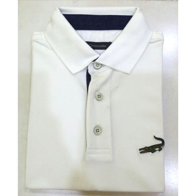 polo shirt with crocodile logo