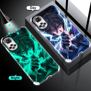 Anime Naruto Case Huawei Nova 5t Sasuke Luminous Anti Fall Soft Casing Nova 9 Y9 Prime 19 Y9s Y9 19 Honor 8x Nova 7 7 Se Night Glowing One Piece Luffy Fashion
