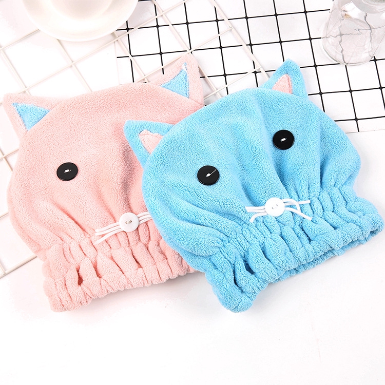 kitten shower cap