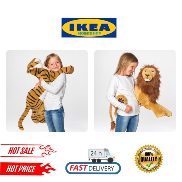 ikea stuffed tiger