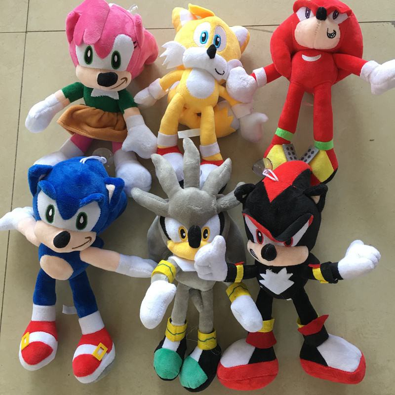red sonic plush