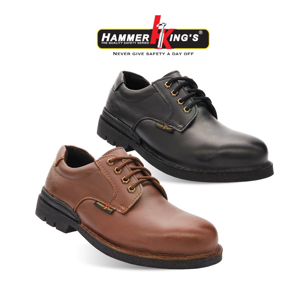 Hammer Kings Exclusive Safety 13002 Mens Shoes Low Cut Lace-up Steel ...