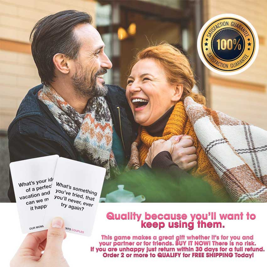 Purpose Multi Our Moments Couples Kids Families 3 Versions : 100 Thought Provoking Conversation Starters Card Game Pr... - Image 5