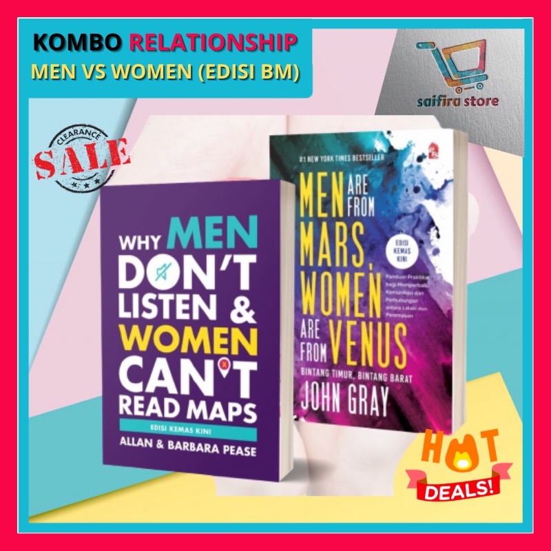 Kombo John Gray Why Men Don T Listen And Women Can T Read Maps Men