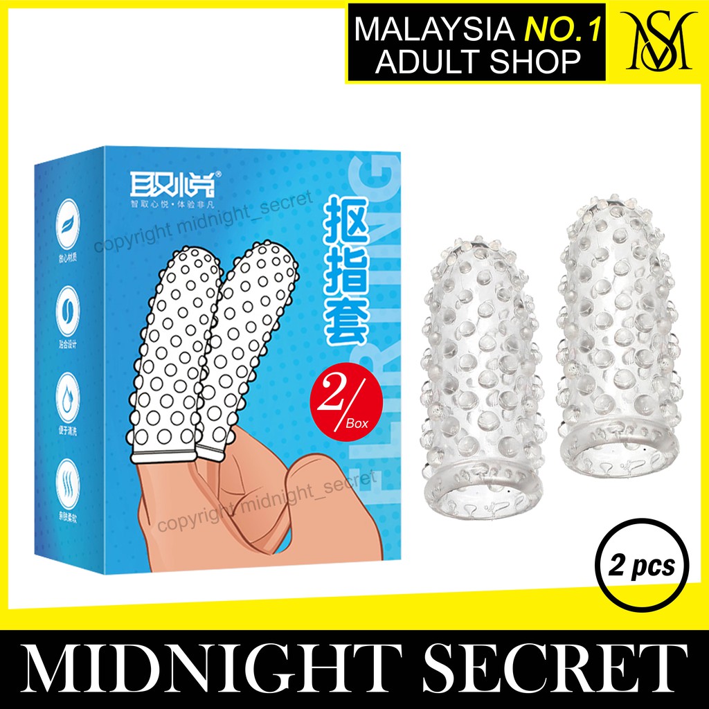 Berduri Crystal Spike Silicone Finger Condom Kondom Berduri Jari Shopee Malaysia