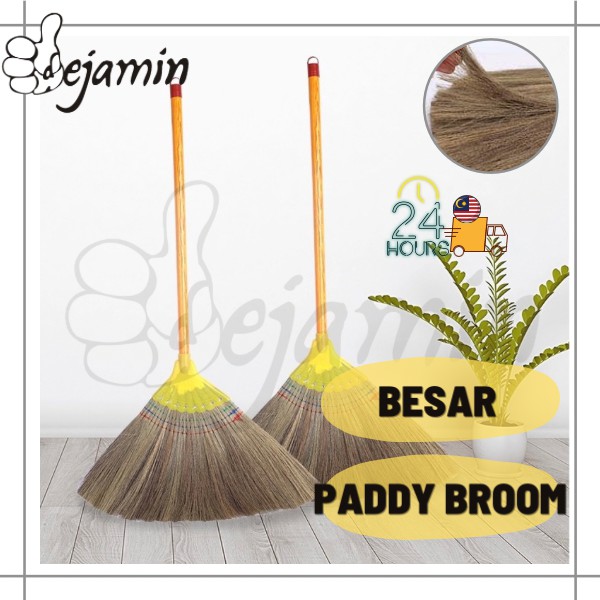 Broom Paddy Light Weight Penyapu Jerami Super Ringan Besar High