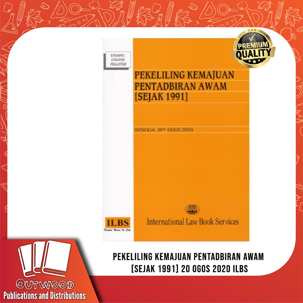 Buy Pekeliling Kemajuan Pentadbiran Awam [Sejak 1991] [Hingga 5hb 
