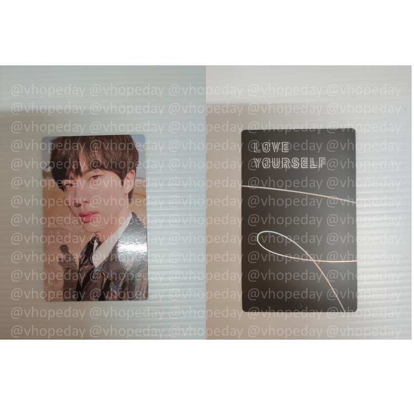 Bts Love Yourself Tear Jin Photocard Pc Shopee Malaysia