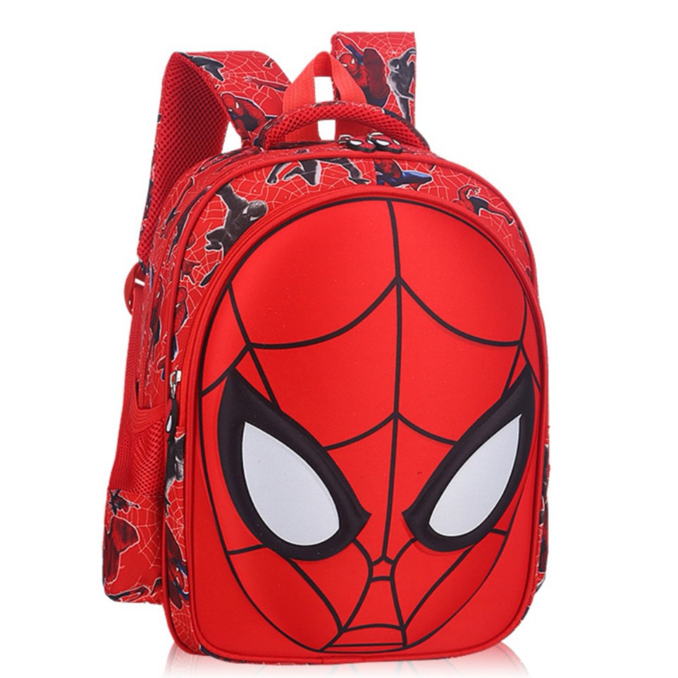 JMALL MOLDED SPM BAG 3D MOLDED FACE Spiderman Kids School Bag Children  Backpack Beg Sekolah Primary School Bag?school b | Shopee Malaysia