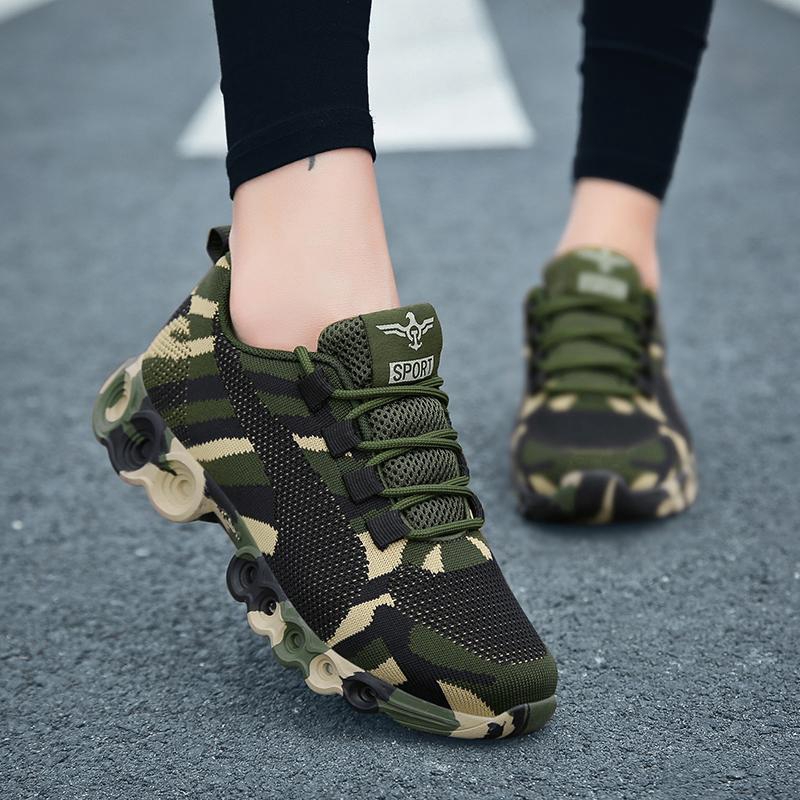 womens slip on camo shoes
