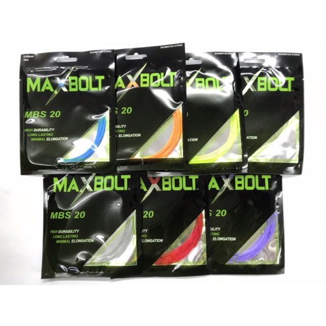 maxbolt badminton string