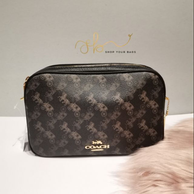 Coach Jes Crossbody with Horse and Carriage Print Shopee Malaysia