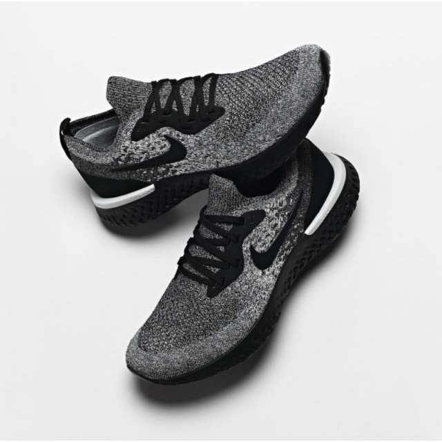 nike epic react flyknit oreo