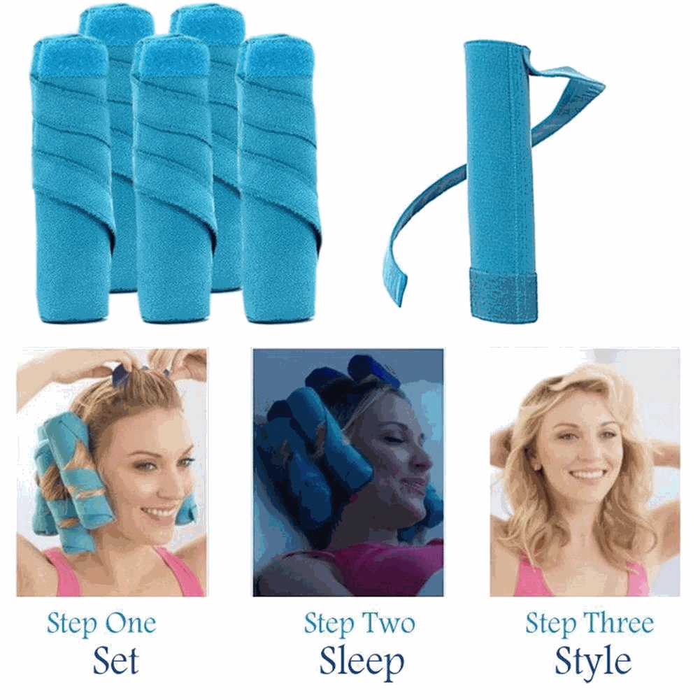 New Sleep Hair Styling Styler Salon Roller Curler Kit Set For Long