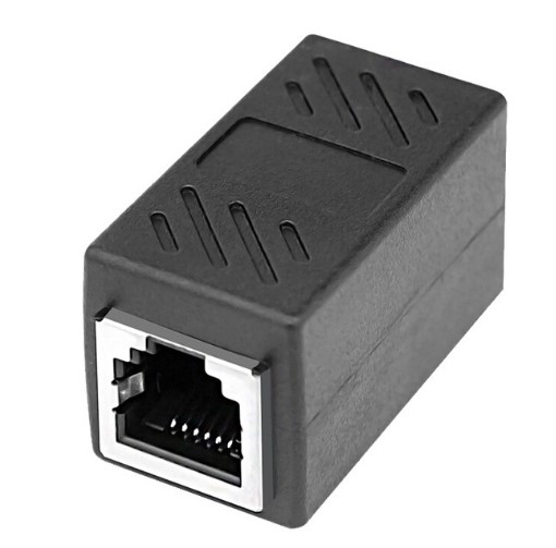 RJ45 Female To Female Couple Ethernet Connector Adapter Extender ...