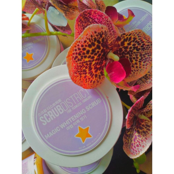 Scrub District Lilac Love Jar Magic Whitening Scrub