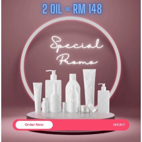 2x feminine cleansing oil
