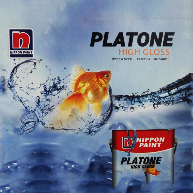 NIPPON PLATONE HIGH GLOSS PAINT 1L Shopee Malaysia