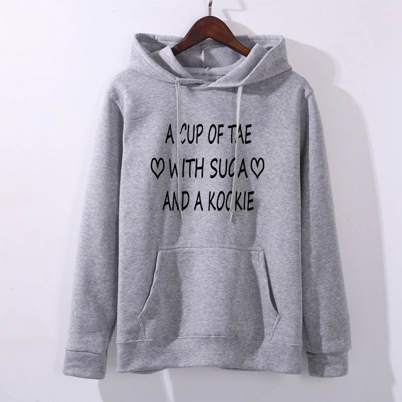 Tae Suga Kookie Sweatshirt Agust D Casual A Cup Of Tea Min Yoongi Cotton Pullover Hoodies Top Shopee Malaysia