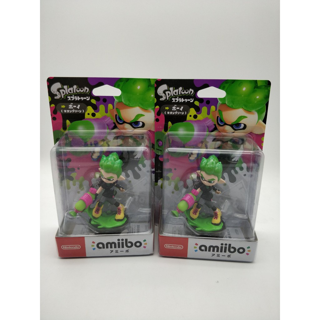 Amiibo Splatoon 2 Series Inkling Boy Shopee Malaysia