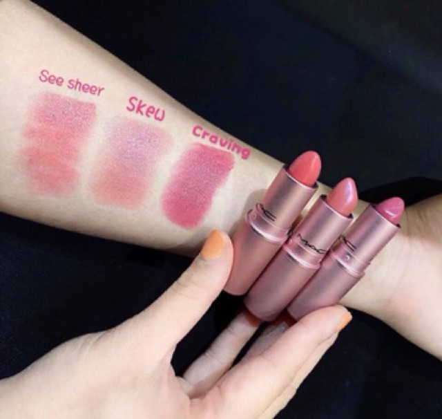 mac lipstick petal power