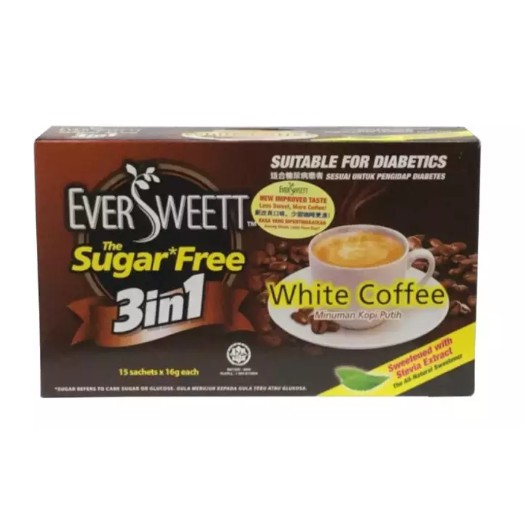 (EXP 12/2024) Eversweet / Eversweett Sugar Free Coffee (with Stevia