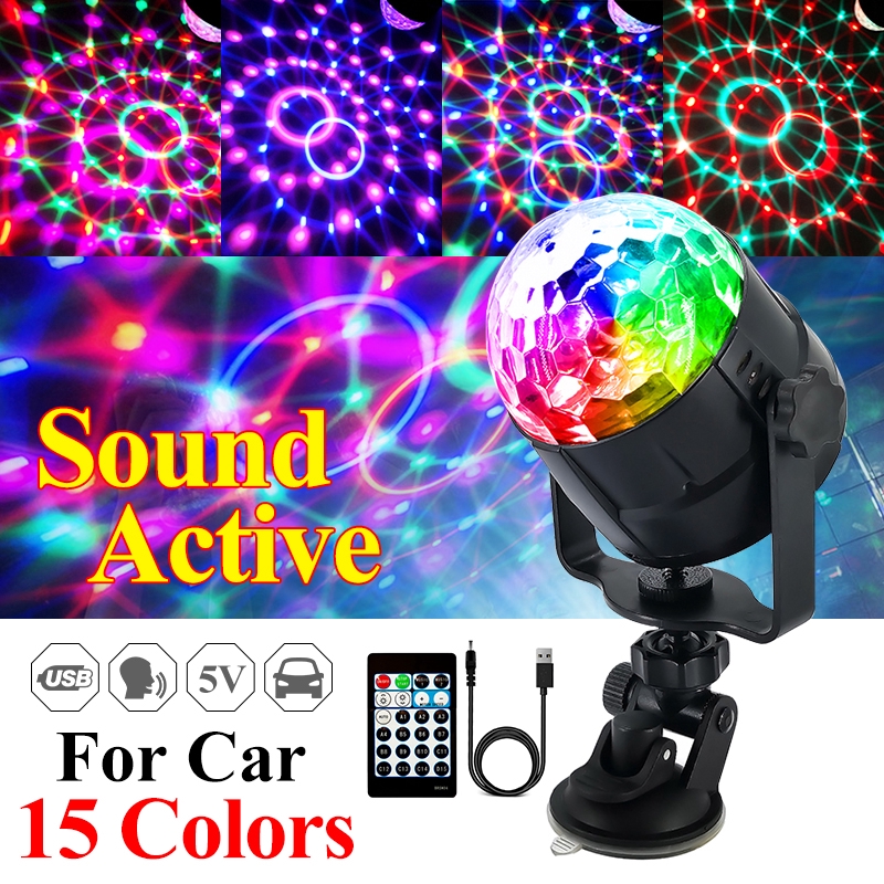 party light & sound party 15 led