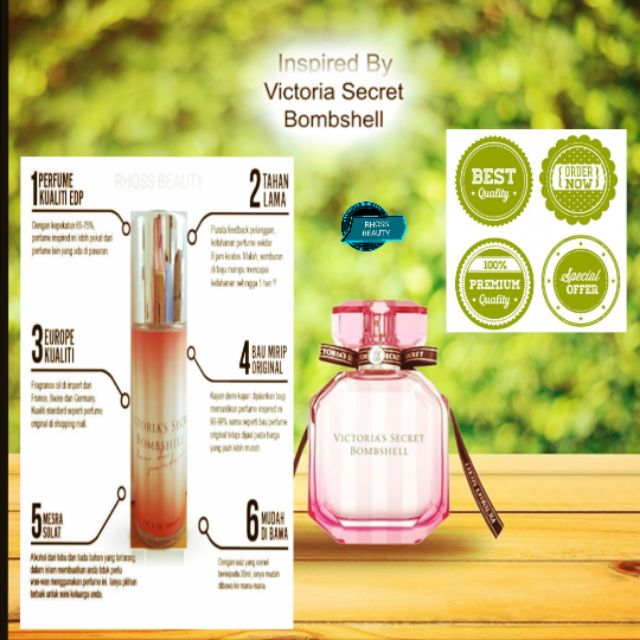 1 x 35ML EAU DE PARFUM BOMBSHELL VS VAPORISATEUR NATURAL SPRAY