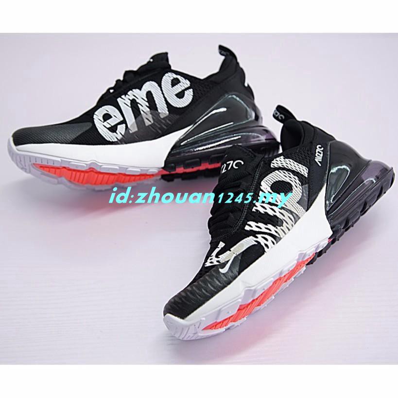 Available Nike Air Max 270 x Supreme Shoes Men Airmax 27c Ru