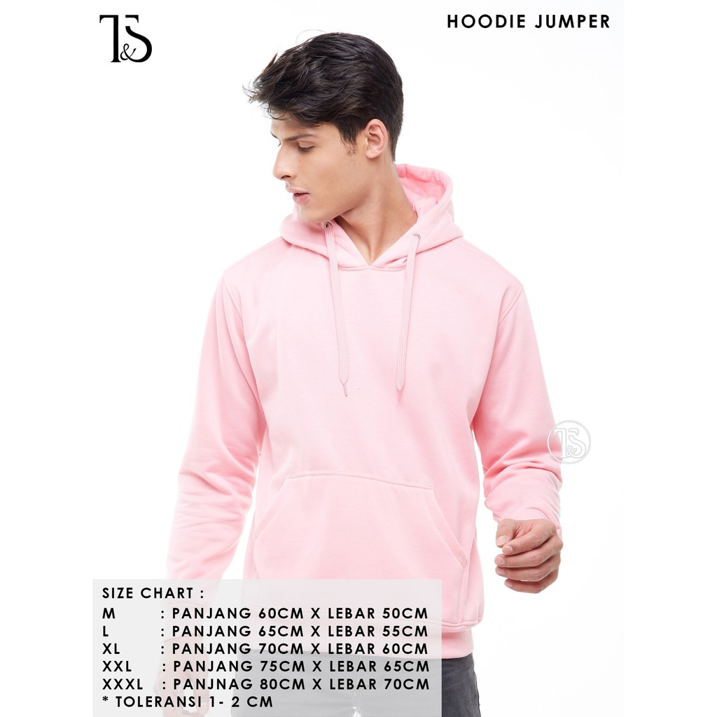 baby pink hoodie for men