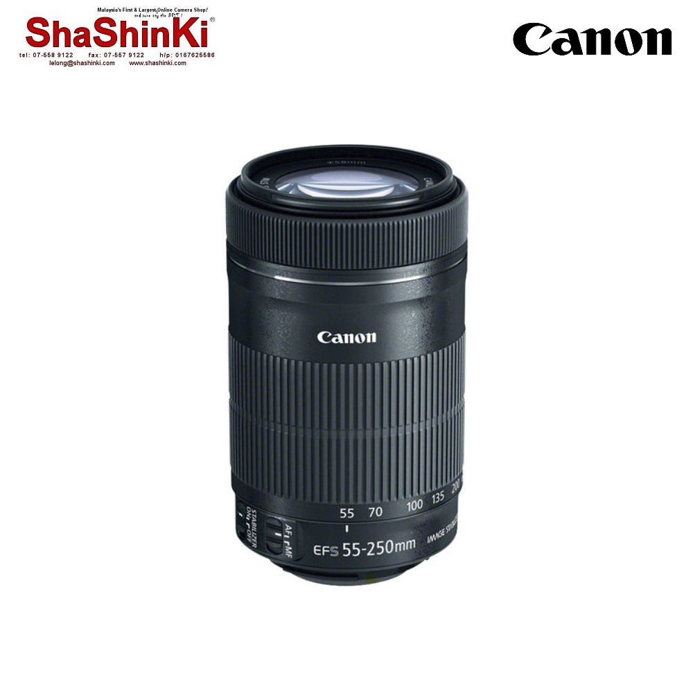 Canon EF-S 55-250mm f/4-5.6 IS - Prices and Promotions - May 
