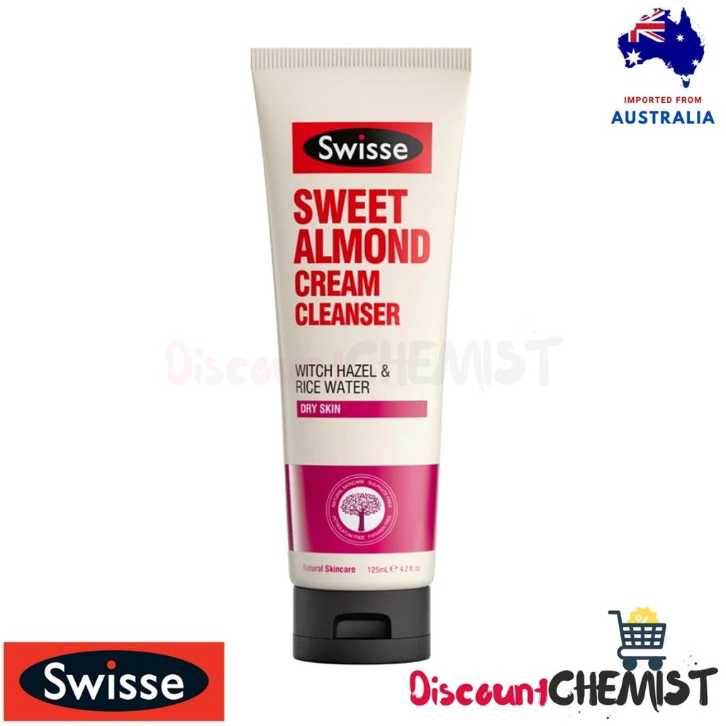 swisse sweet almond cream cleanser