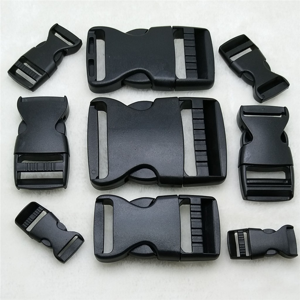 25mm Webbing Strap Plastic Release Buckles Side Quick Clasp Cord Clip Safe Bag 25mm Webbing Strap Plastic Release Buckles Side Quick Clasp Cord Clip Safe Bag