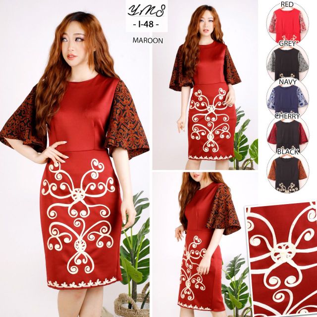 pua kumbu short dress