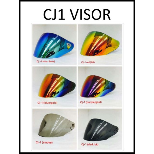 visor shoei cj1 original