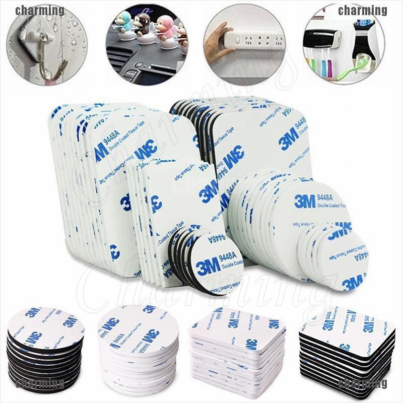 5cm Heavy Duty High Performance 3m Super Strong Adhesive Tape 3mm Thickness Double Sided White Foam Tape Non Marking Mounting Strong Pad Car Vehicle Shopee Malaysia