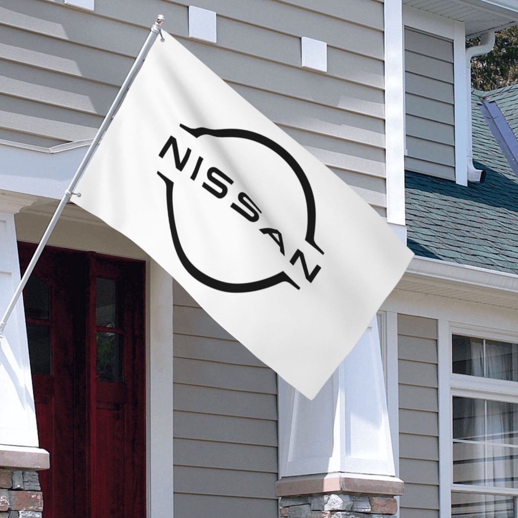 nissan Unique Home Decoration Indoor Garden Flag Outdoor Ready Stock 152x90cm