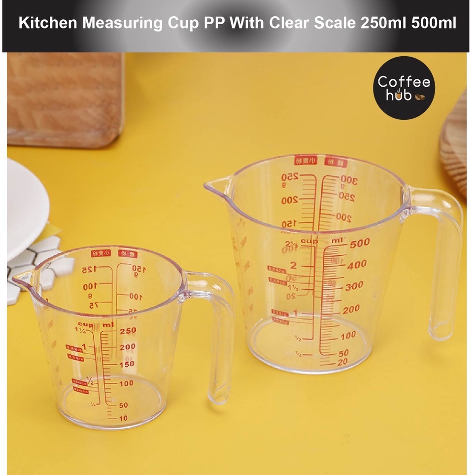 READY STOCK Measuring Cup Kitchen Measurement Household Baking PP   A3baf8e74fdee7cb78593dbd4756b5cc