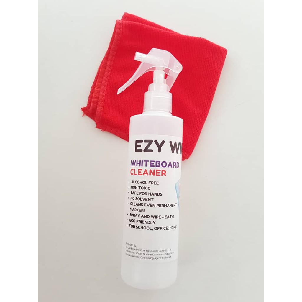 [CLEANS PERMANENT MARKER] Whiteboard Cleaner Ezy Wipe Shopee Malaysia