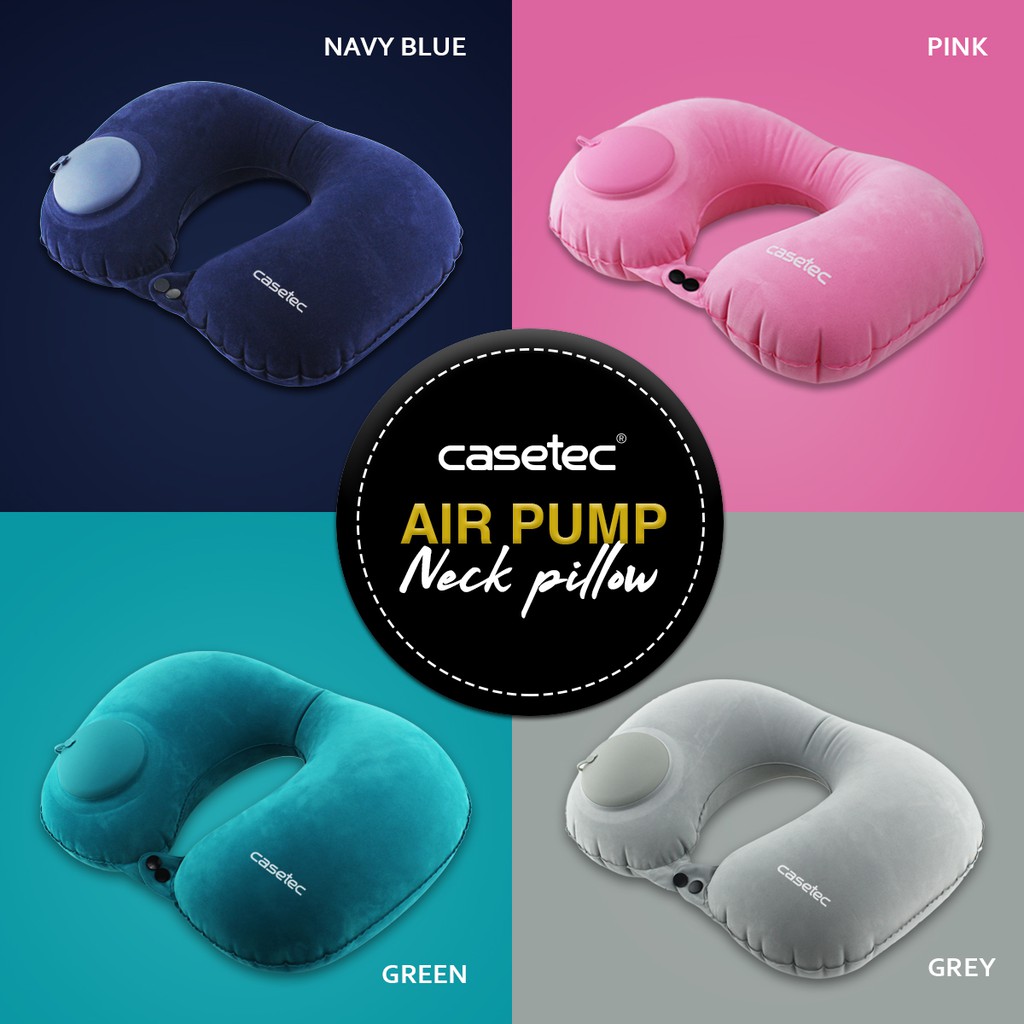 [PWP PROMO] Lifestyle Safety Household Rice Storage Box + Air Pump Inflatable Neck Pillow (worth RM22.90/pc)