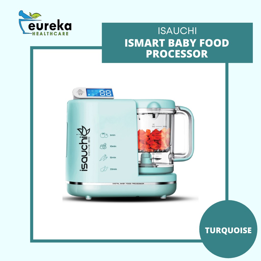 ISAUCHI iSMART BABY FOOD PROCESSOR WITH FREE GIFT (BOON CATCH PLATE