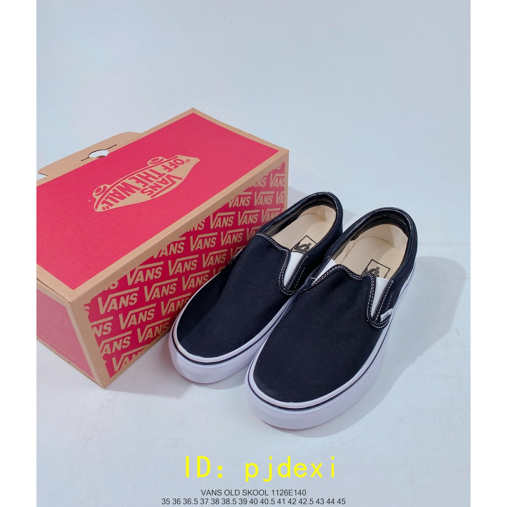 vans classic loafers