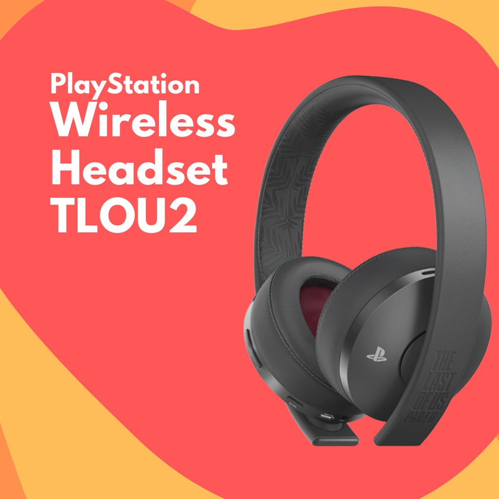 Sony PS4 Gold Wireless Headset The Last of Us Part II TLOU2 Limited Edition Sony Malaysia